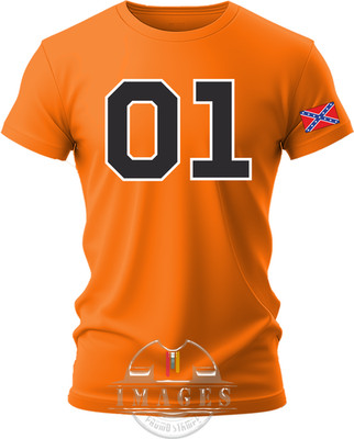 T-SHIRT HAZZARD 01 General Lee THE DUKES OF HAZZARD Bo & Luke