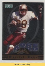 1997 Pro Line Board Members Warrick Dunn #BM14 Rookie RC READ 0q3