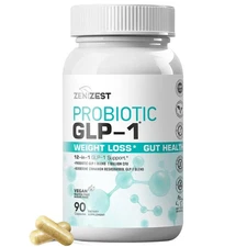 GLP-1 Probiotic Weight Loss Support Supplement - Women Men GLP1 Booster with ...