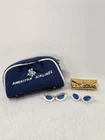 Vintage Mattel Barbie Accessories Purse American Airlines Bag Sunglasses