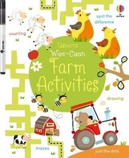 Wipe-Clean Farm Activities, Kirsteen Robson,  Pape