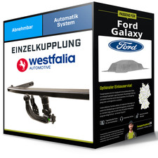 Abnehmbare Anhängerkupplung für FORD Galaxy 05.2006-06.2015 II Typ WA6 Westfalia