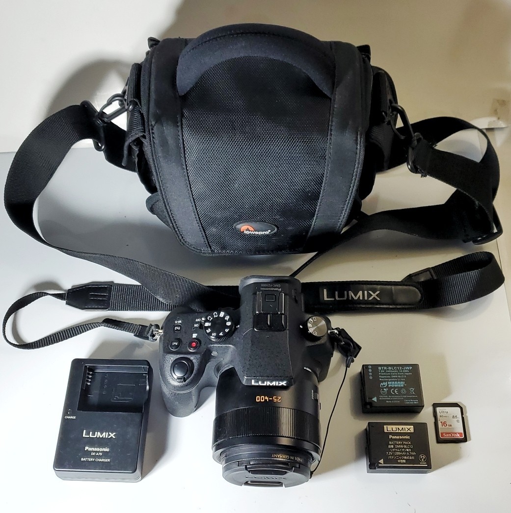 Panasonic LUMIX DMC-FZ1000 4K Digital Camera w/ 16X Zoom