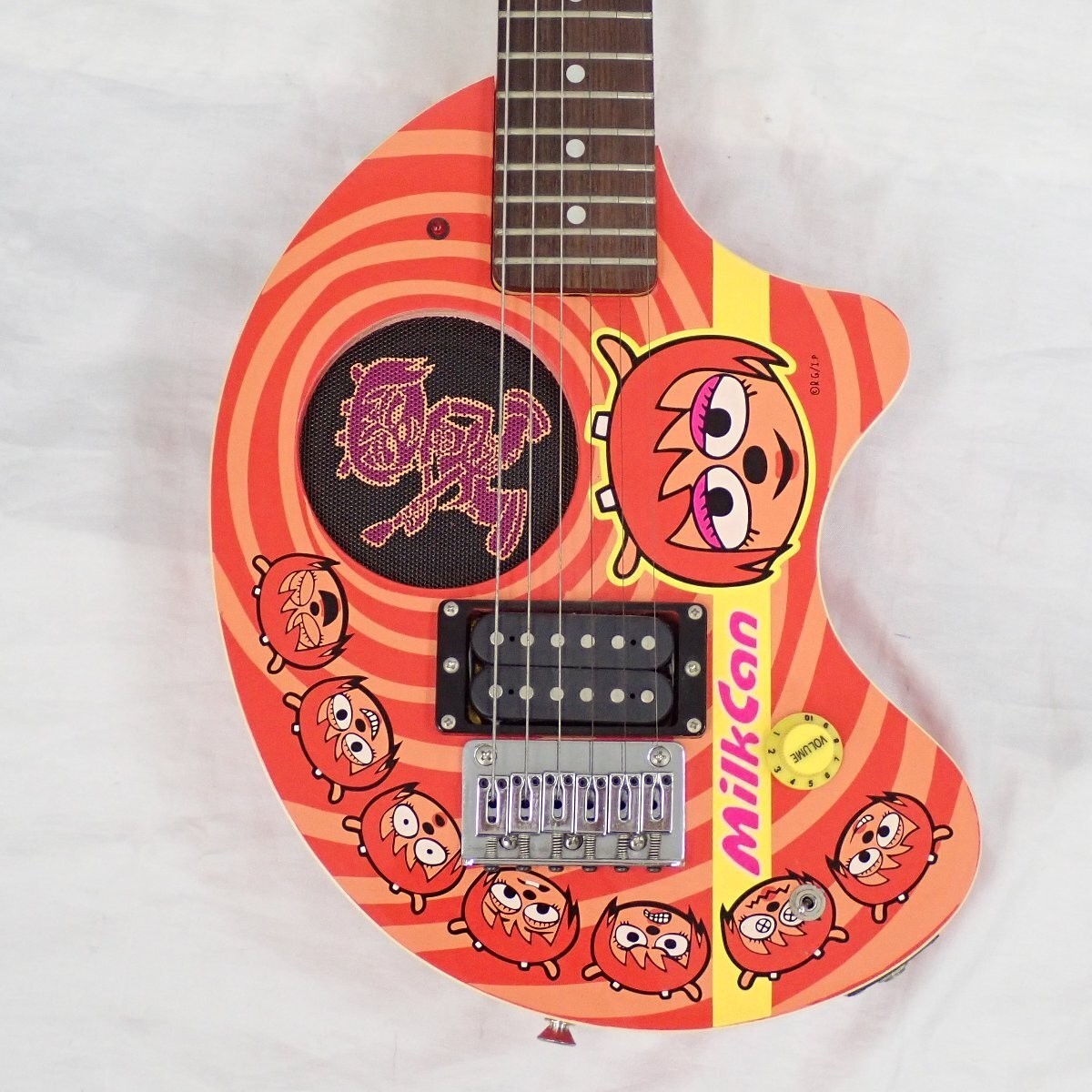 ウンジャマラミー  フェルナンデス　ZO-3UJL Fernandes ZO-3 Um Jammer Lammy Built-in Mini Guitar parappa