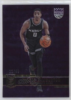 2021-22 Donruss Elite Purple 22/49 Tyrese Haliburton #8 ni4