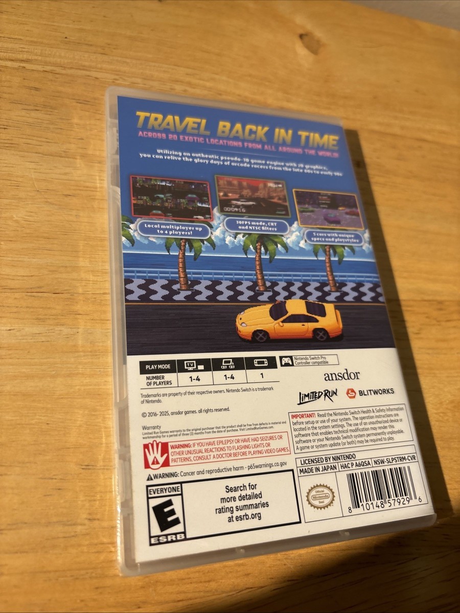 LimitedRun Slipstream スリップストリーム switch Slipstream - Limited Run Games (Nintendo Switch) NEW SEALED