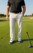 White Elephant print Golf Joggers Pants Air Jordan inspired by Flight Golf