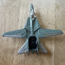 vintage Zylmex Navy F-14 Tomcat A143 die-cast metal airplane Movable Wings