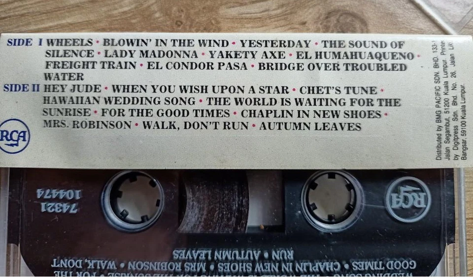 Chet Atkins : The Best Of Chet Atkins ( Cassette Tape ) - Image 3 of 4