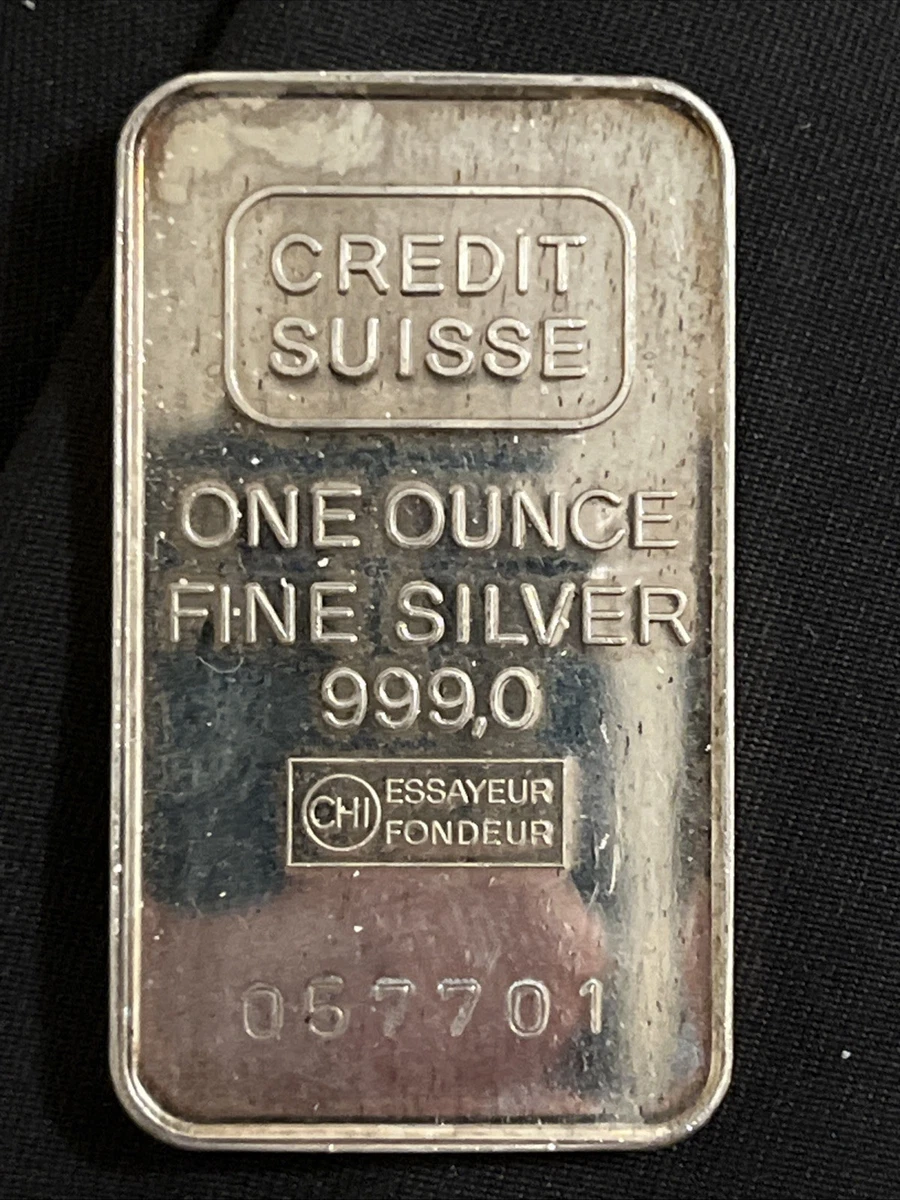 Credit Suisse Silver Bullions for sale | eBay