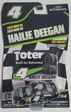 Hailie Deegan 2020 NASCAR Authentics Wave 6 #4 1/64 Diecast Toter Magnet Rookie