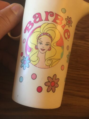 Vintage Chilton Globe Barbie Plastic Pitcher 4-1/8"T - Picture 2 of 5