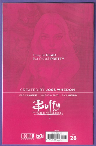 BUFFY THE VAMPIRE SLAYER #28 CUBIERTA C VARIANTE FRANY 1:10 ¡Escaneos reales! - Imagen 2 de 3