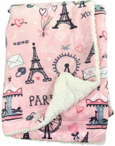 Newborn Soft Baby Blanket Crib Pram Cot Boys Girls Infant Cotton Fleece Fur Back - Picture 9 of 82