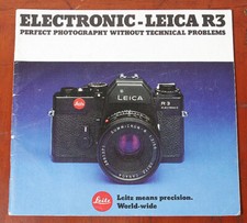 LEITZ LEICA R3 SALES BROCHURE/125864