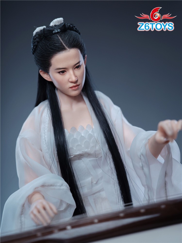 Z6TOYS 1/6 Z006 Little Dragon Girl Liu Yifei Head Carved DIY