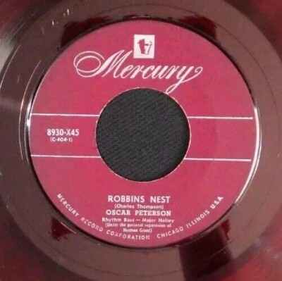 OSCAR PETERSON Robbins Nest / Exactly Like You Mercury 8930
