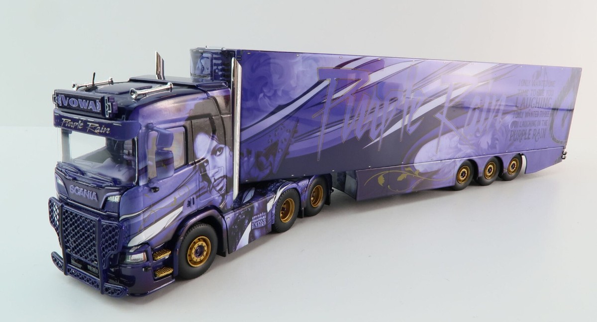 米LP Lorry Raine Interlude With Lorry Raine LP714 ADVACE /00260 Tekno 81282 - Scania NG R Serie 6x2 Truck with Reefer