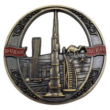 Fridge Magnet Dubai UAE Souvenir Travel Tourist Gift Refrigerator Decoration