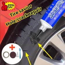 50ml Tire Patch Plug Sidewall Repair Glue For Side Bonding Or Tire Leakage