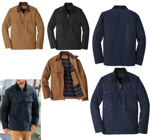 flannel lined chore coat