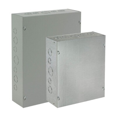 HOFFMAN ASE18X18X4NK Enclosr,Metallc,18In.H x 18In.W x 4In.D