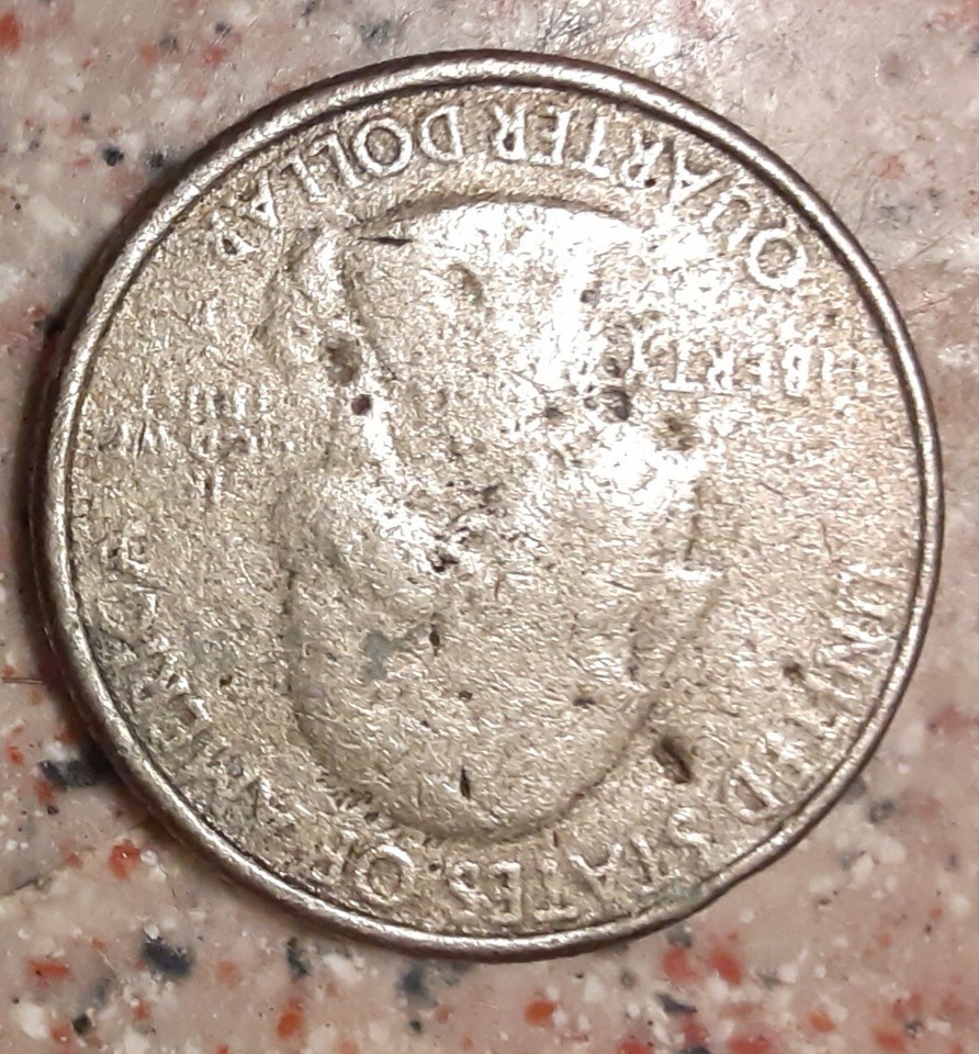 2015 Blue Ridge Parkway Quarter Planchet ERRORImproperly Annealed