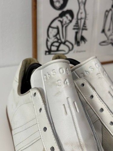 Scarpe da ginnastica sportive vintage BW Sport esercito tedesco Bundeswehr sneakers - Foto 4 di 8