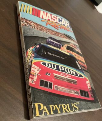 Vintage 1994 NASCAR Racing Papyrus Computer Game User Manual Only
