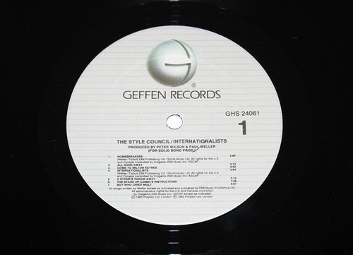 THE STYLE COUNCIL Internationalists GHS24061 Disco Vinile LP 33 USA 1984 D299 - Foto 6 di 9