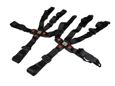 Set of 2, Universal 5 Point Safety Seat Belts Shoulder Harness Go Kart Off Road