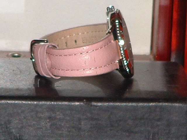 Women’s Silver & Pink Gametime Rhinestone Indianapolis Colts Sports Watch  - Image 4 of 4