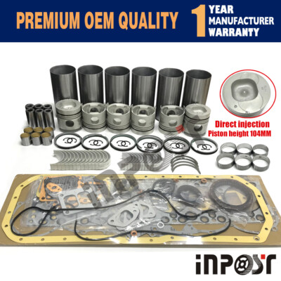 6BD1 6BD1T overhaul rebuild kit for Isuzu engine Hitachi EX200 EX200-3 excavator