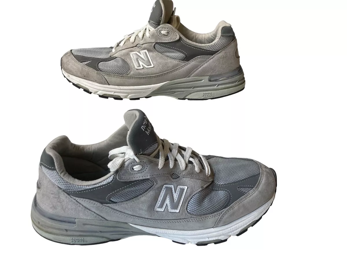 Size 14 2E New Balance 993 Gray White