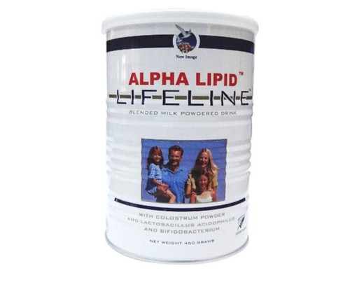 2 X Nuevo Alpha Lipid Lifeline Calostro Leche en Polvo Bebida 450g Envío Gratis - Imagen 3 de 5