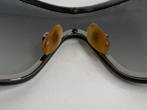 CHANEL Sunglasses 4164-B c.269/13 113 Rhinestone Camellia Women's SEE PHOTOS - Picture 9 of 12