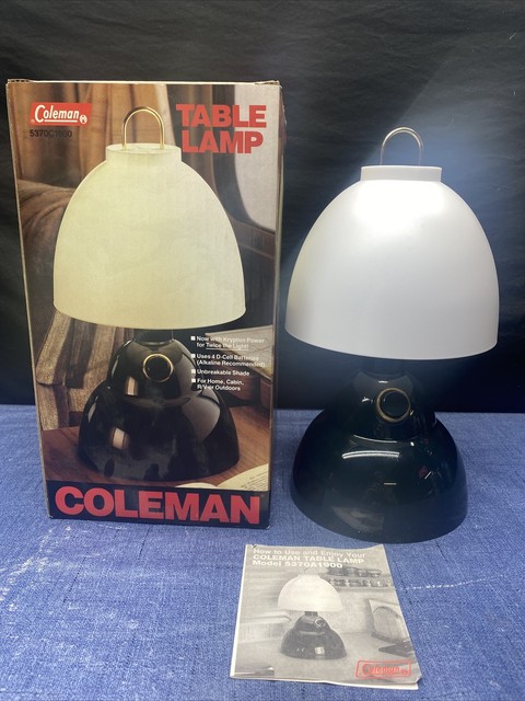 vintage coleman table lamp