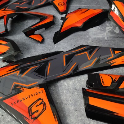 2024-2025 KTM XC-W XCF-W EXC EXC-F Plastics + Graphics Decals