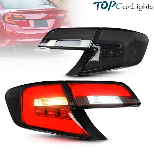 Luces traseras LED estilo ahumado VLAND para lámparas de freno Toyota Camry 2012 2013 2014 - Imagen 1 de 10