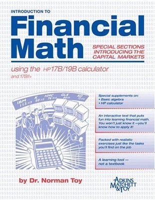 Introduction to Financial Math using the..., norman-toy