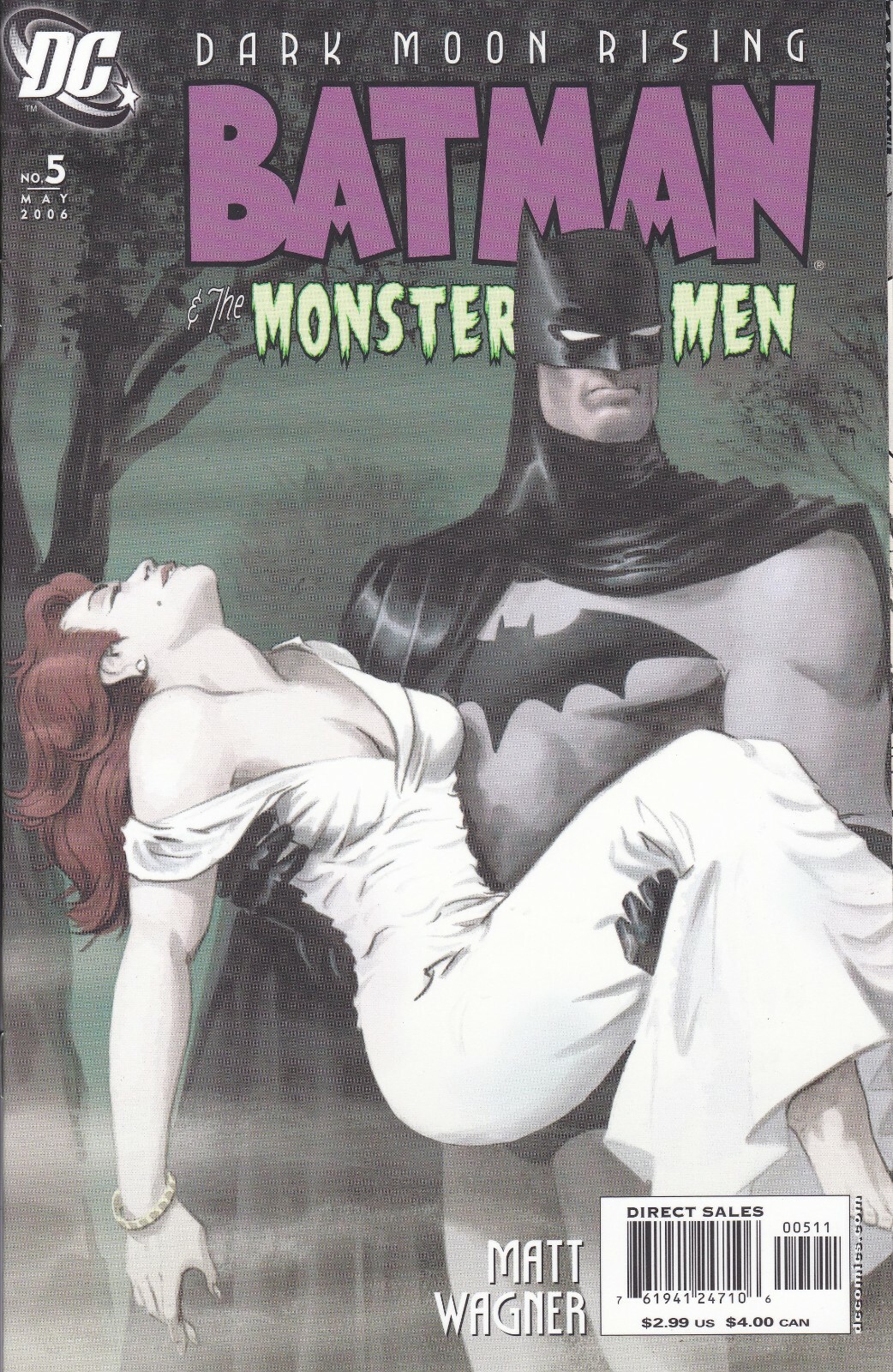 BATMAN AND THE MONSTER MEN #5 DARK MOON RISING - Back Issue
