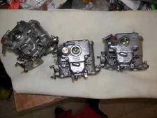 ALFA ROMEO  WEBER 40 DDCOM  CARBURETORS-A TRIPLE SET
