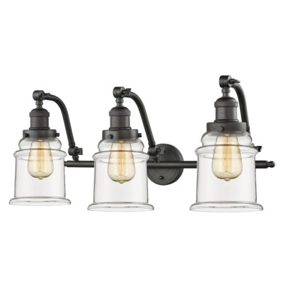 Innovations 3-L LED Canton 28'' Bath, 515-3W Series, ORB - 515-3W-OB-G182-LED