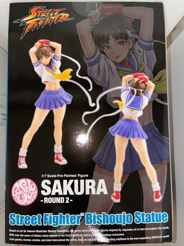 STREET FIGHTER Bishoujo sakura Round 2 1/7 scale PVC figure kotobukiya Japan Toy - Picture 2 of 7