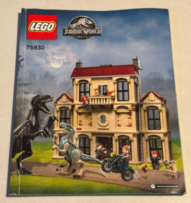LEGO Jurassic World Bauanleitung - 75930 Indoraptor Verwüstung Anleitung OBA