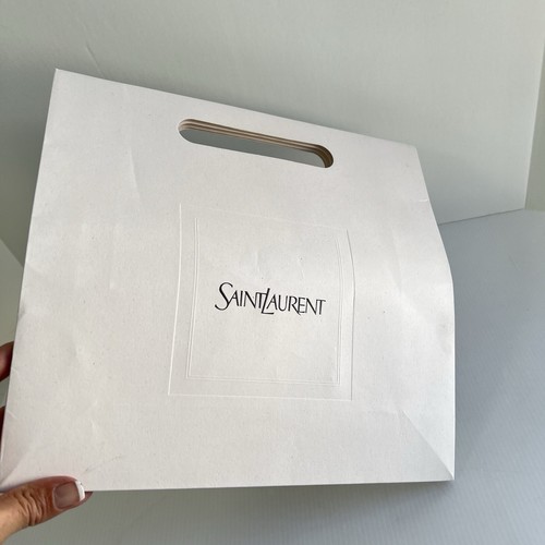 Yves Saint Laurent YSL Gift Bag Tote Shopping Bag 12 “ X 11.5” - Picture 6 of 9