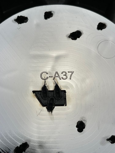 #HD LUXXX Gloss Black Wheel Center Cap C-A37 - Picture 3 of 3