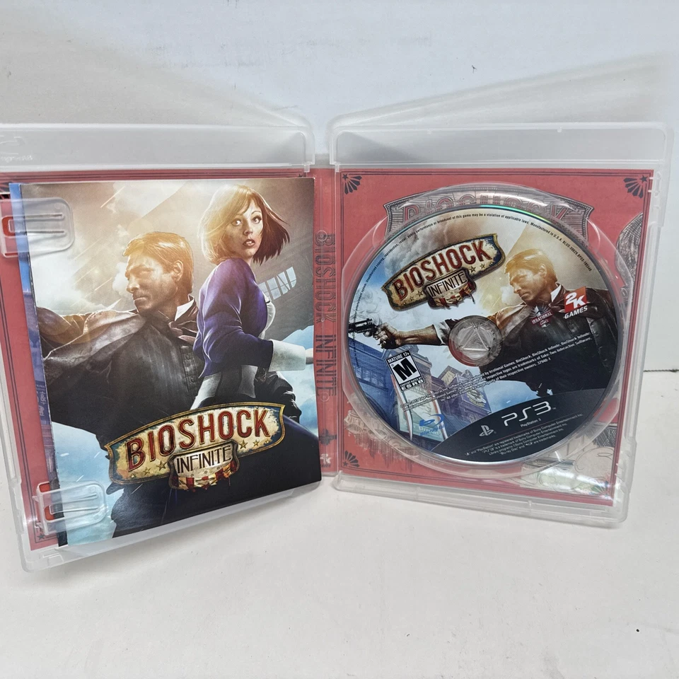 Bioshock Infinite (Sony PlayStation PS 3, 2013) Cleaned, Tested, Complete in Box - Image 2 of 3