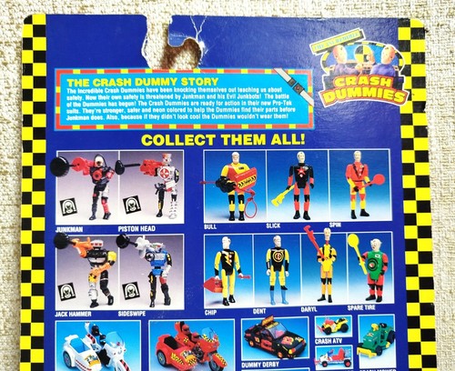 CRASH DUMMIES THE INCREDIBLE BULL TYCO 1992 MOSC Action Figure Vintage - Picture 7 of 12