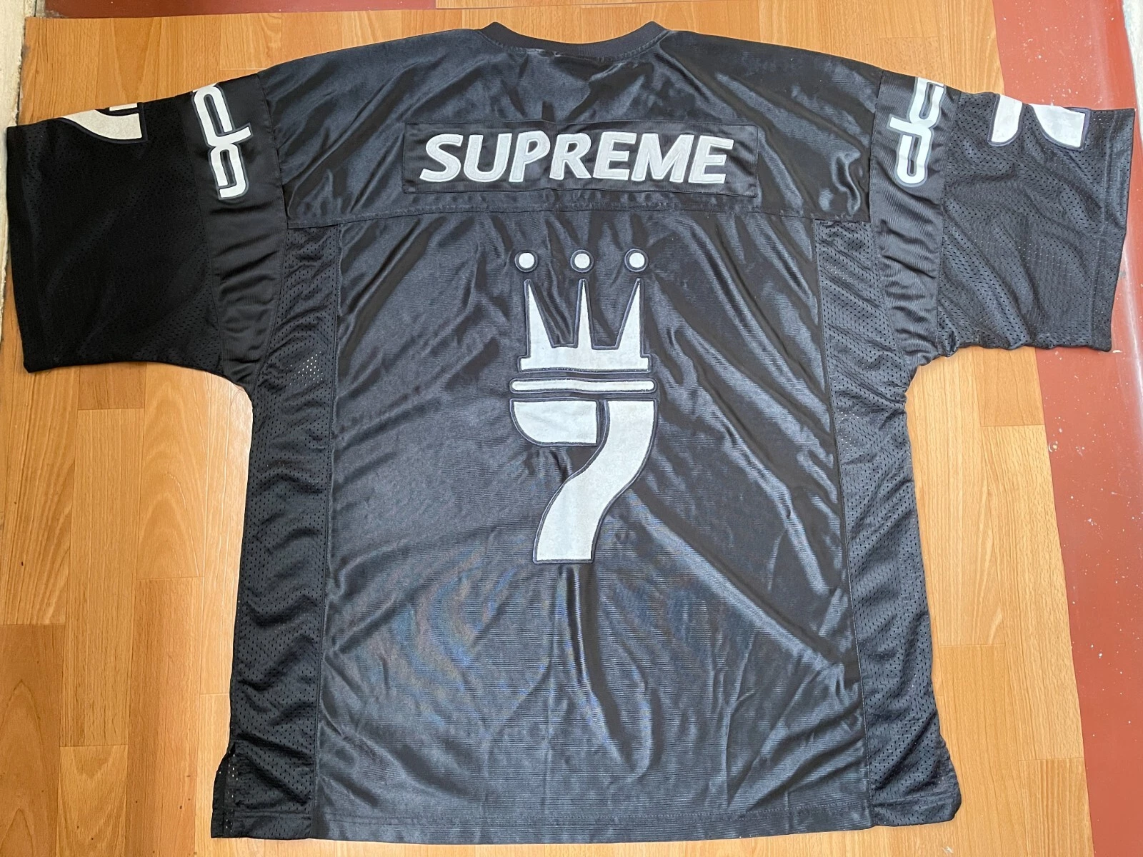 Maillot Damani Dada Supreme, t shirt noir vintage hip hop, années 90 hip hop, taille 3XL